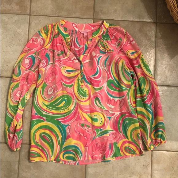 Lilly Pulitzer Tops - Lilly Pulitzer Elsa blouse
